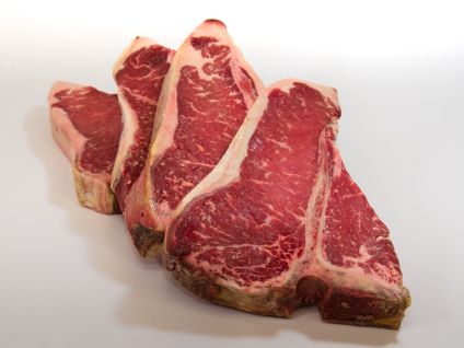 Hand Select Angus T-Bone Steaks (4 Per Pack)