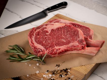 Prime Cowboy Rib Steaks (4 Per Pack)