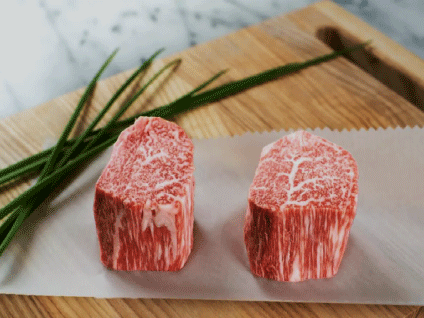 Japanese Miyazaki Wagyu Filet Mignon KOBE BEEF STYLE (4 per pack)