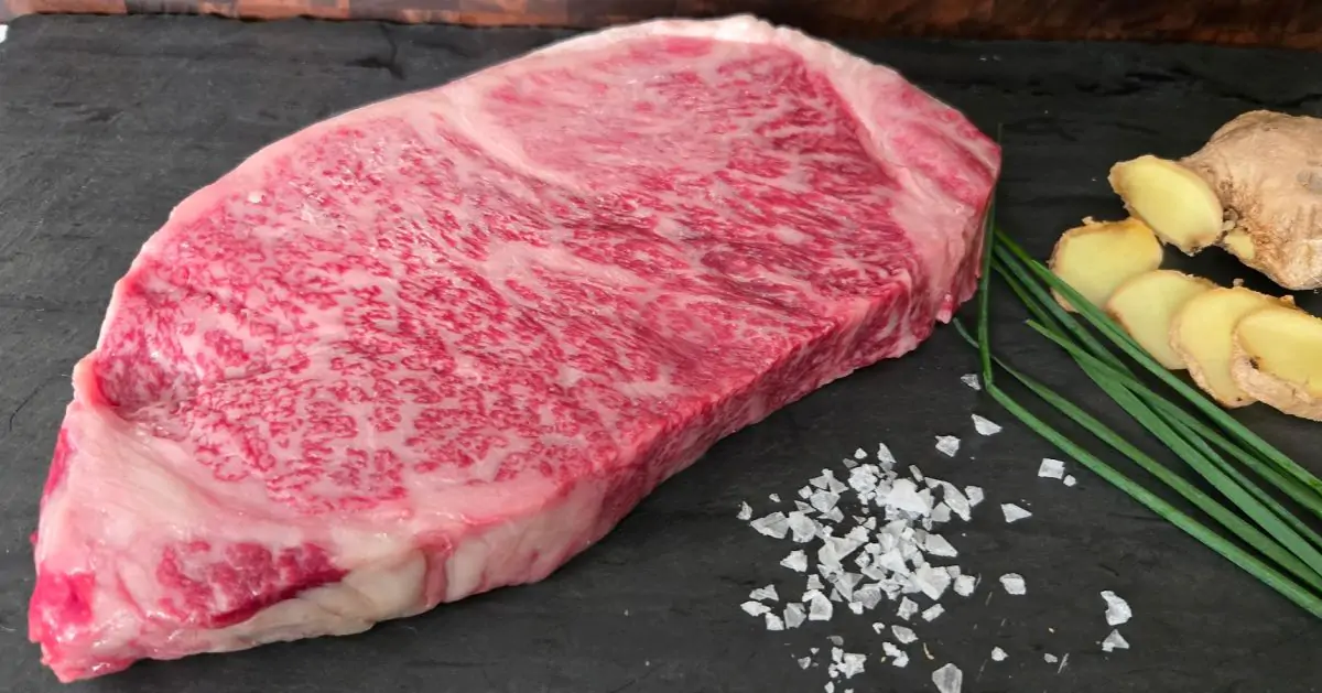 Japanese Miyazaki Wagyu 24oz Strip Steak Kobe Beef Style