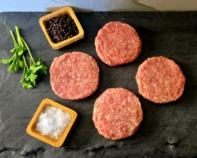Smoked Ground Pork Patties - 4 oz  (4 Pack)
