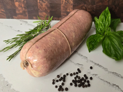 Cotechino, Also Known As Saucisson A L'Ail (Pork Garlic Sausage)