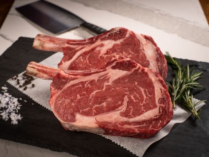 DRY AGED NATURALLY RAISED HAND SELECT FRENCHED RIB CHOP (2 per pack) 