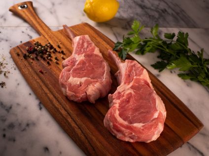 Veal Rack Chops Frenched (4 Per Pack)