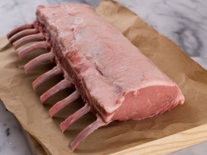 Free Range Naturally Raised Iowa Pork Rack