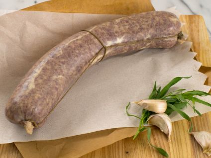 Cotechino, Also Known As Saucisson A L'Ail (Pork Garlic Sausage)