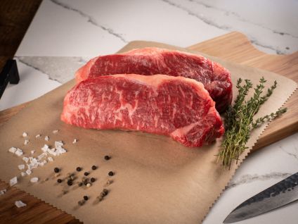 American Grass-fed Strip Steaks