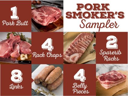 pork smoker's sampler kit