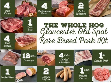 Gloucester Old Spot - Whole Hog Kit