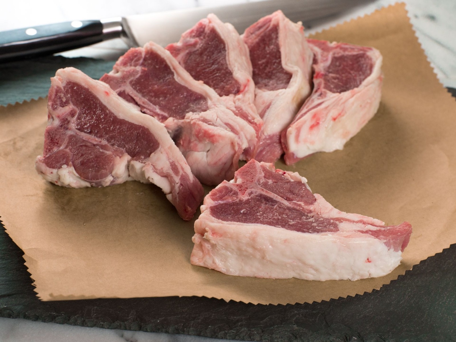 Elysian Fields Lamb Loin Chops, 8 Chops