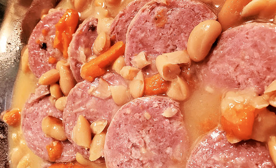 Cotechino with Cannellini Beans