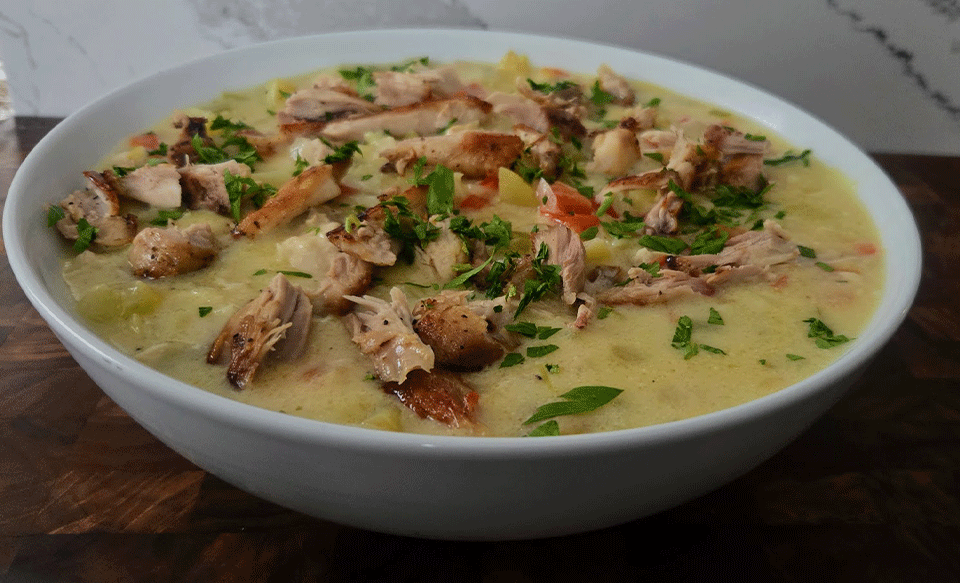 Ginger Chicken Chowder