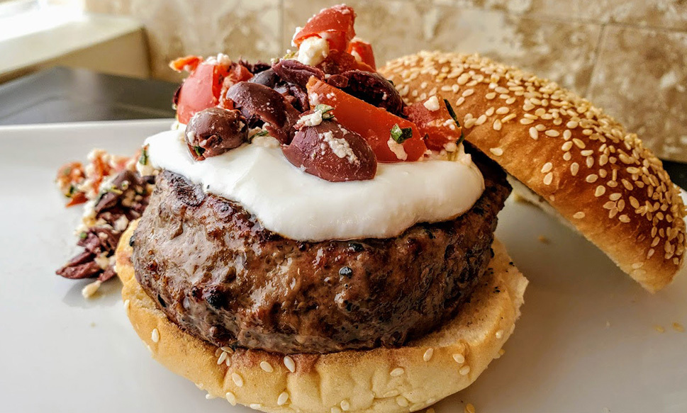 Greek Medley Burger Topper