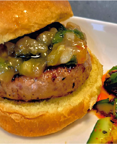 Garlic Honey and Scallion Topper 