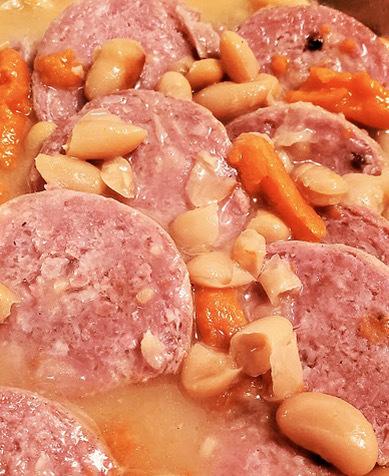 Cotechino with Cannellini Beans