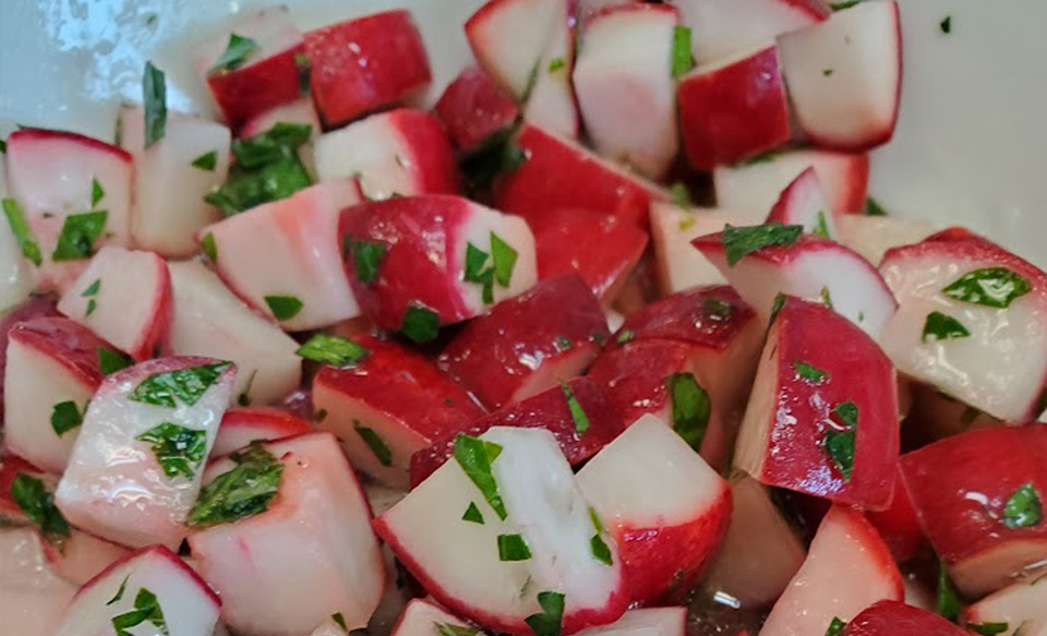 Summer Radish Salad