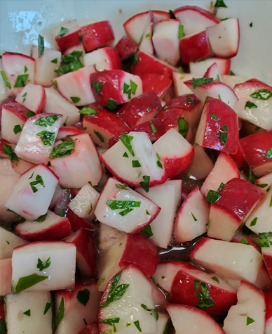 Summer Radish Salad