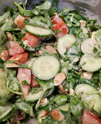 Watercress Dijon Salad